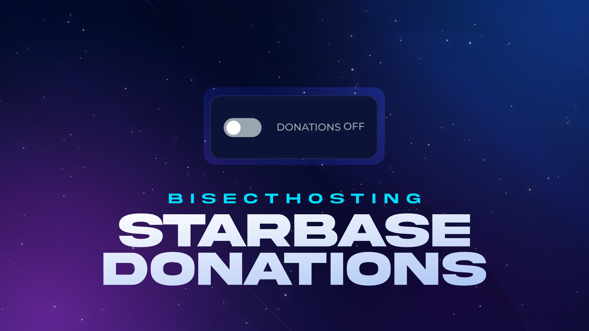 Introducing Starbase Donations