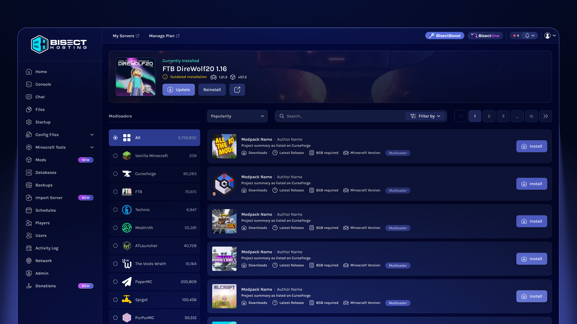 Revamped Minecraft Modloader/Install Experience