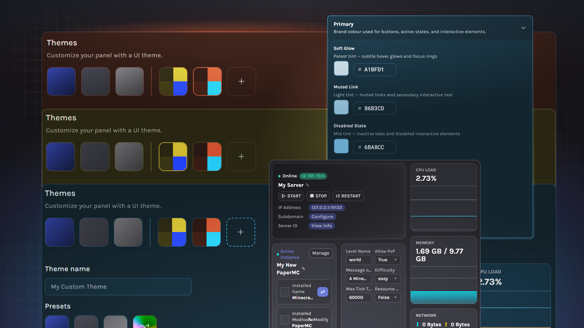 Customizable Theme Editor